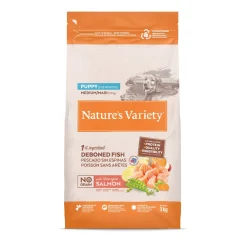 Nature's Variety No Grain Puppy Med/Max Saumon 3 kg