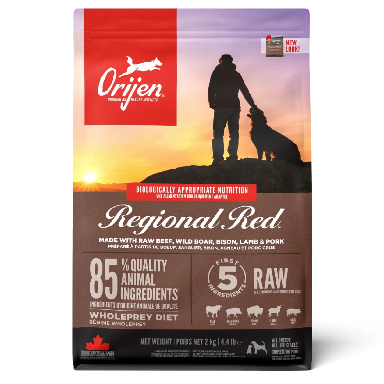 Orijen Croquettes chien Regional Red 2 kg