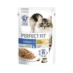 PERFECT FIT Indoor 1+ Poulet 12 x 85 g