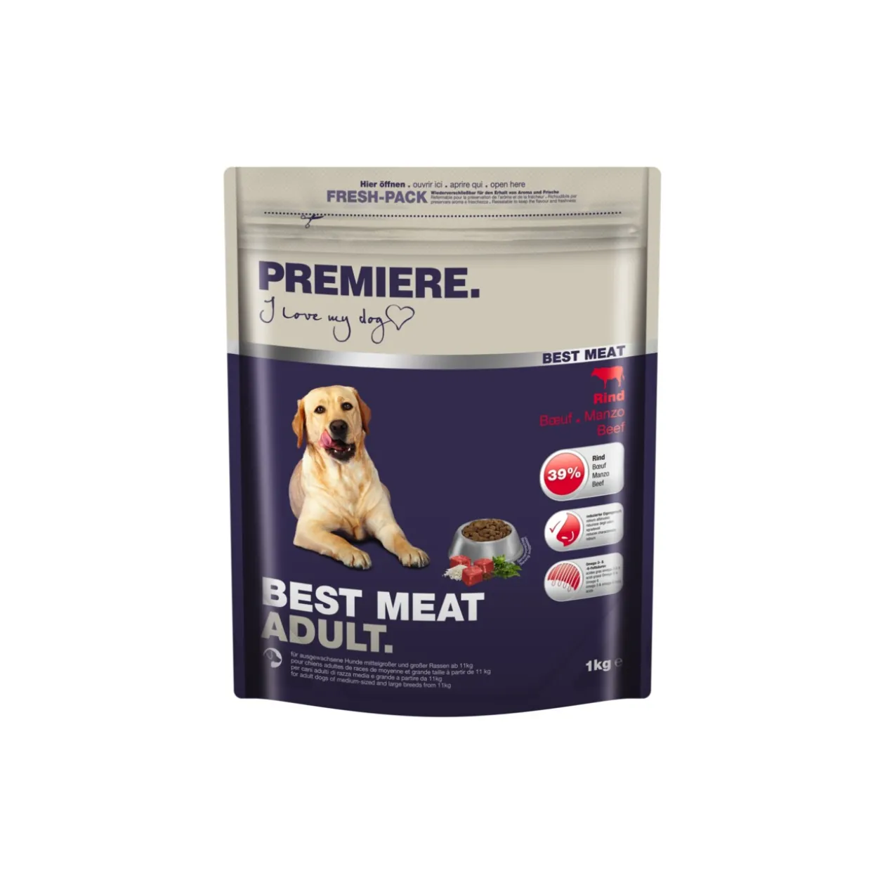 PREMIERE Best Meat Adult Bœuf 1 kg