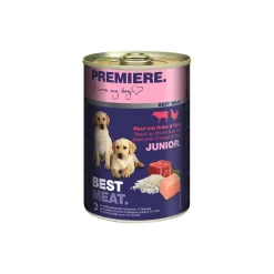 PREMIERE Best Meat Junior Poulet et bœuf 6x400 g