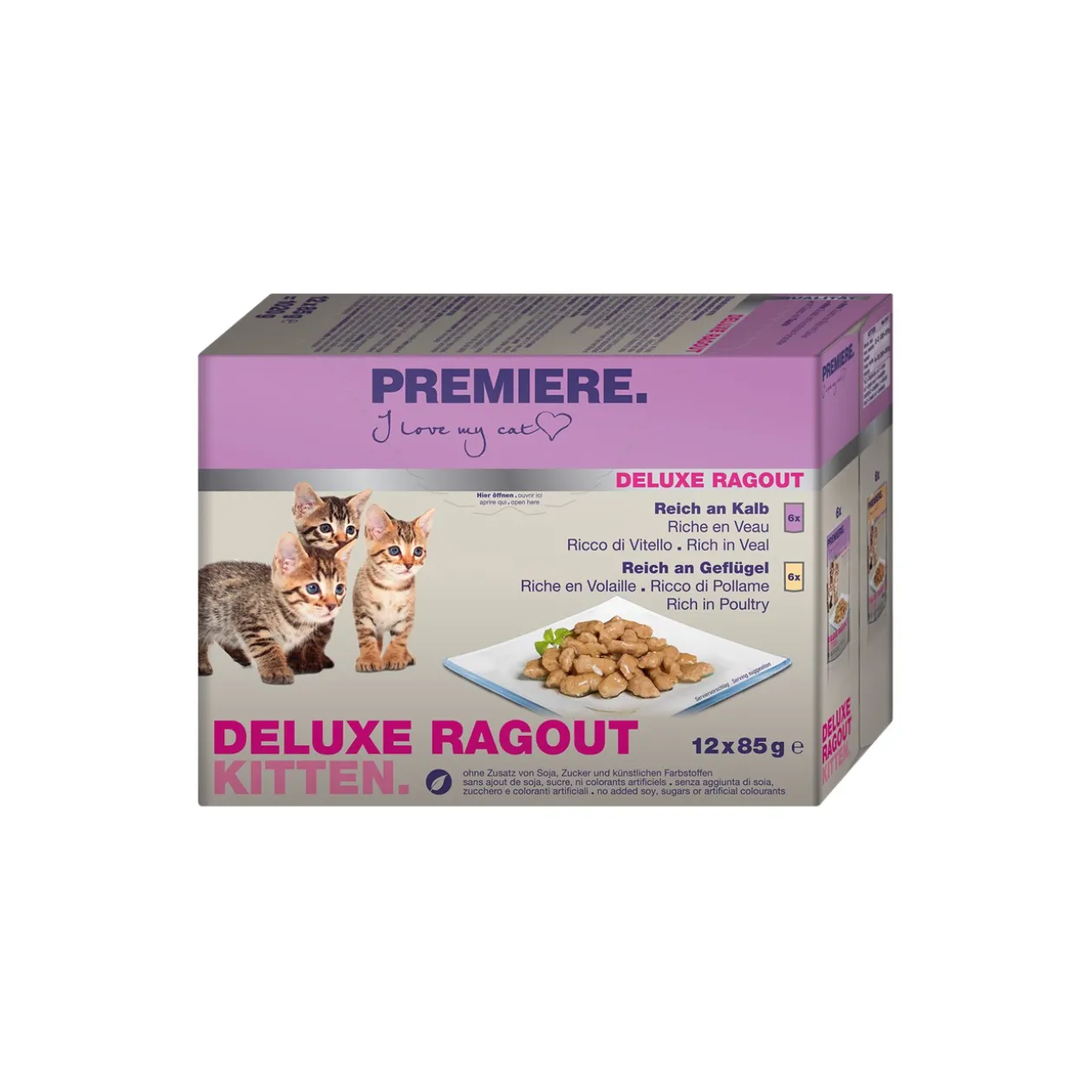 PREMIERE Deluxe Ragout Kitten Multipack 12 x 85 g