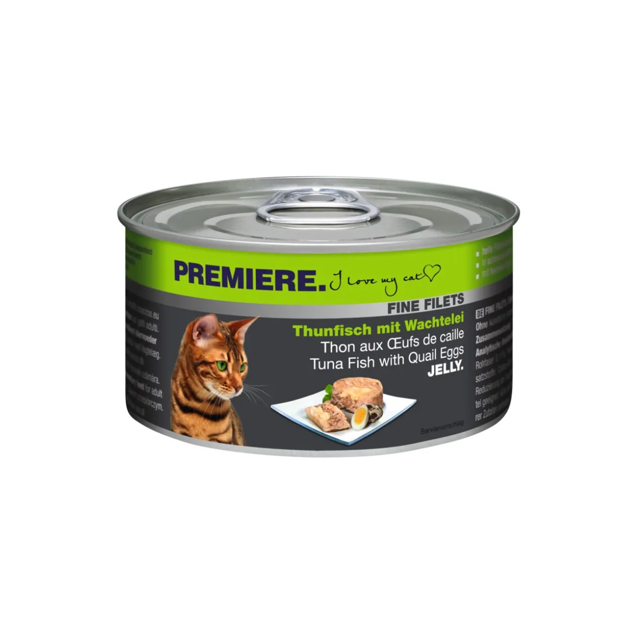 PREMIERE Fine Filets Thon aux œufs de caille 12x100 g