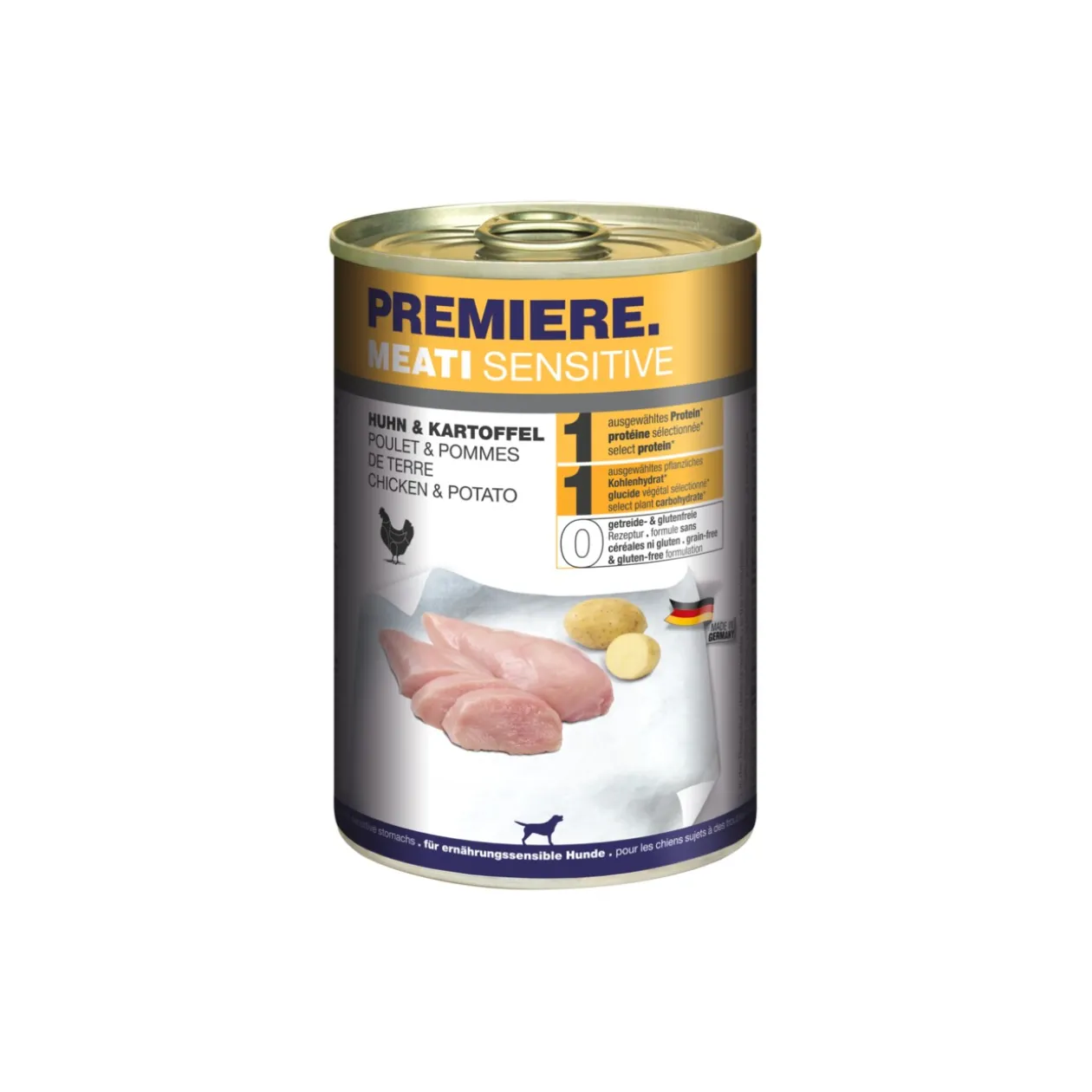 PREMIERE Meati Sensitive Poulet et pommes de terre 6x400 g