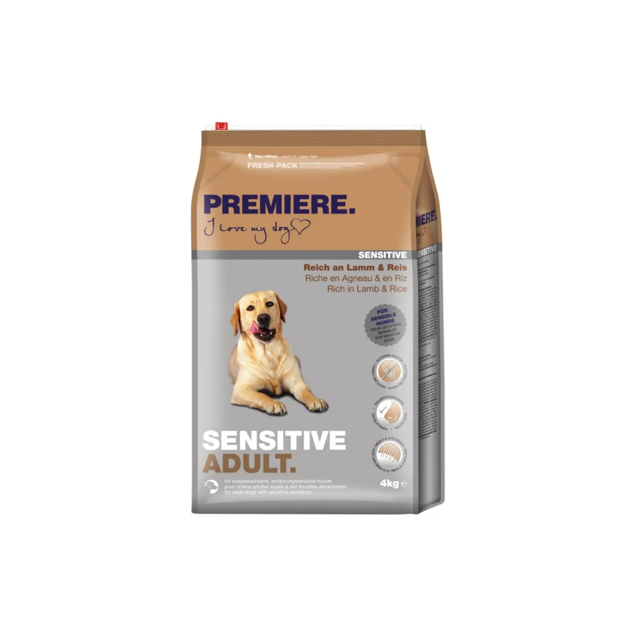 PREMIERE Sensitive Adult à l’agneau 4 kg