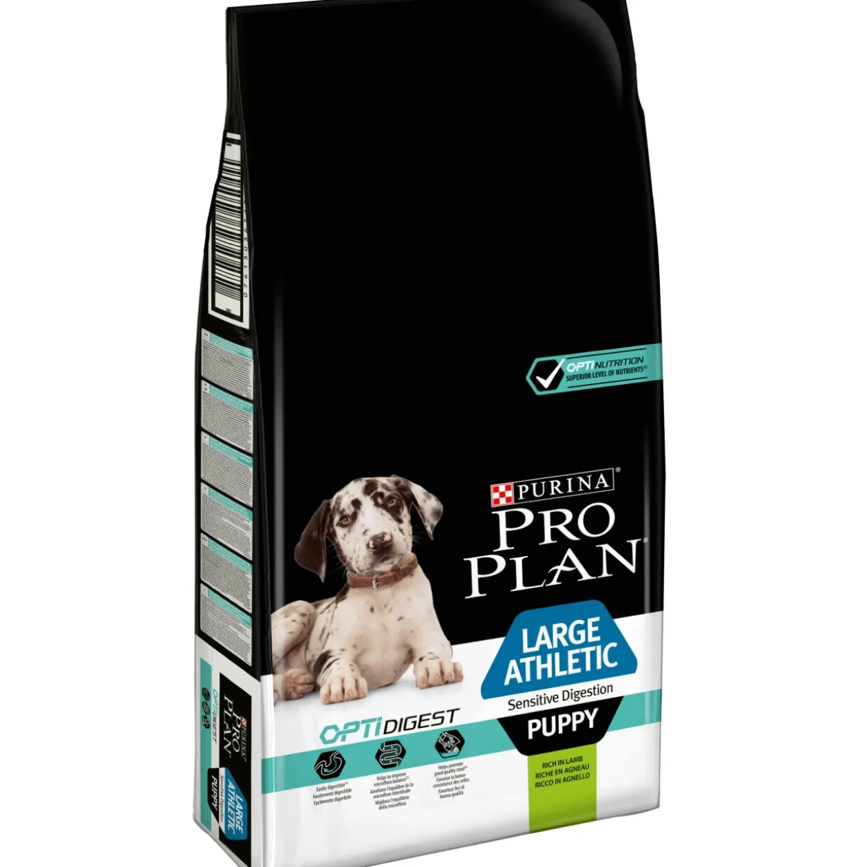 PRO PLAN - LARGE ATHLETIC PUPPY SENSITIVE DIGESTION RICHE EN AGNEAU - 12KG