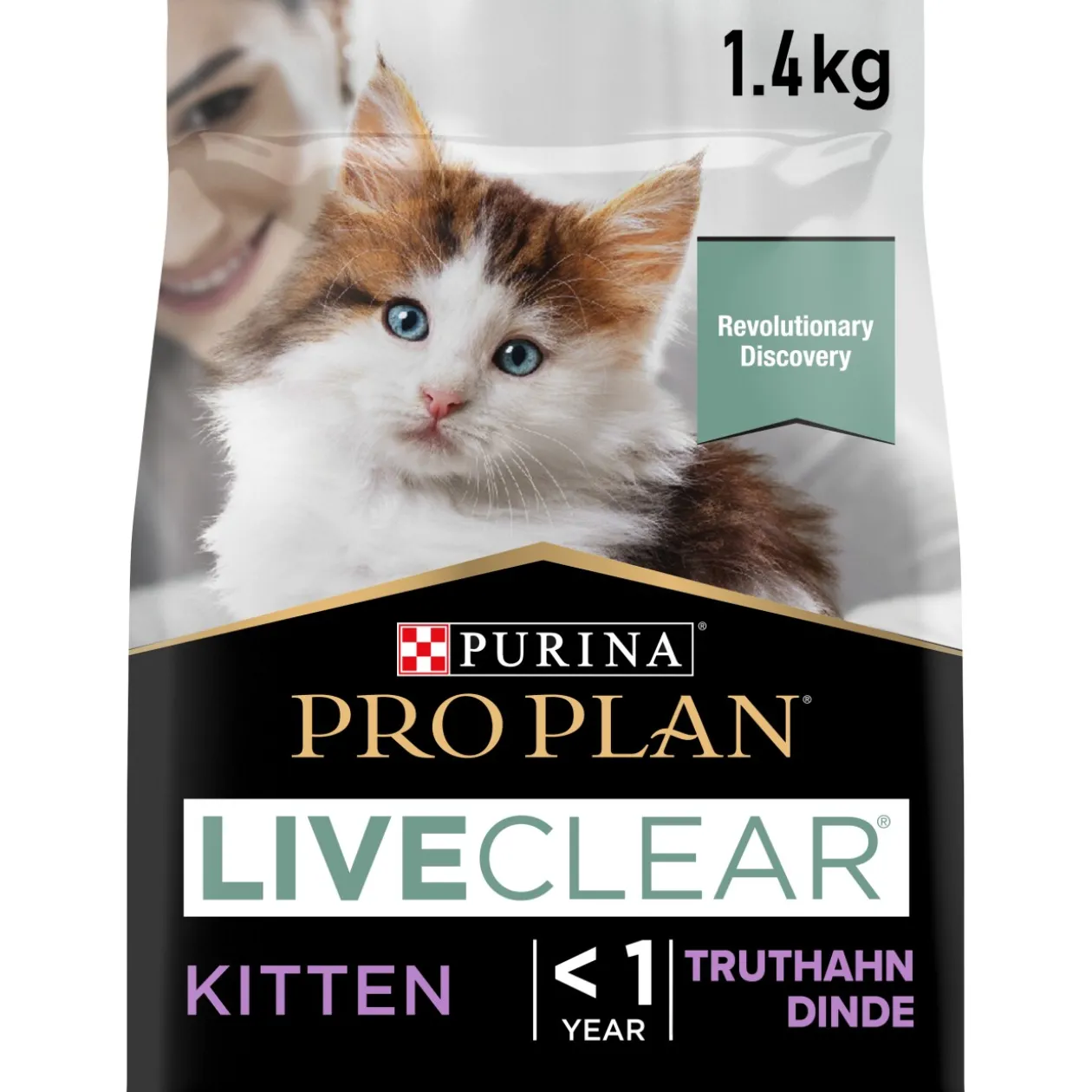 PRO PLAN Liveclear Kitten Dindon 1,4 kg