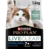 PRO PLAN Liveclear Sterilised Senior 7+ dinde 1,4 kg