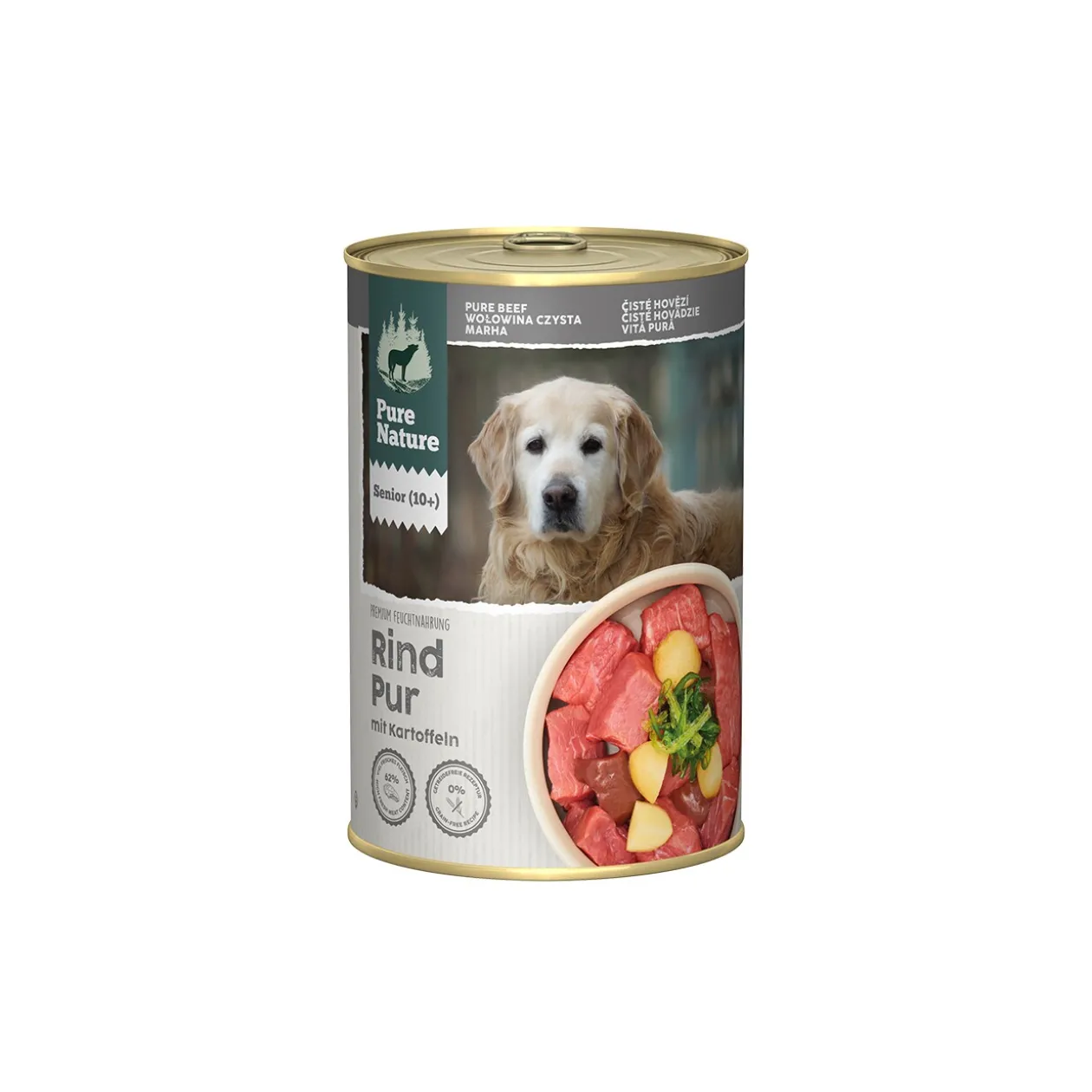 Pure Nature Senior Bœuf Pur 6 x 400 g