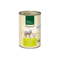REAL NATURE Light Poulet et agneau 6x400 g