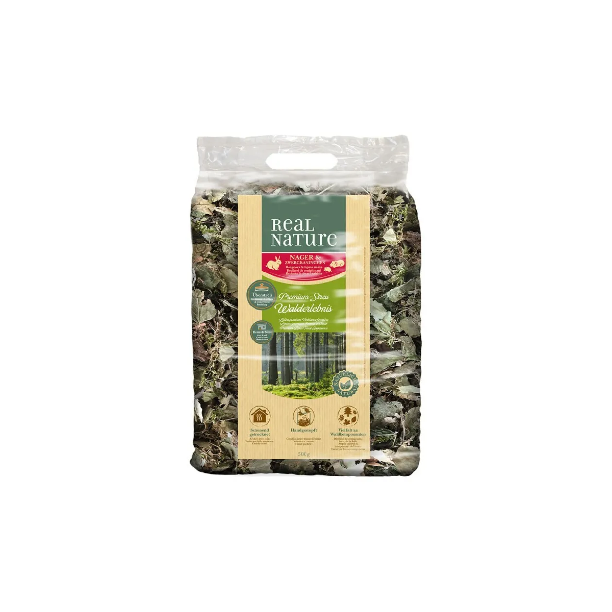 REAL NATURE Litière premium Ambiance forestière 500 g