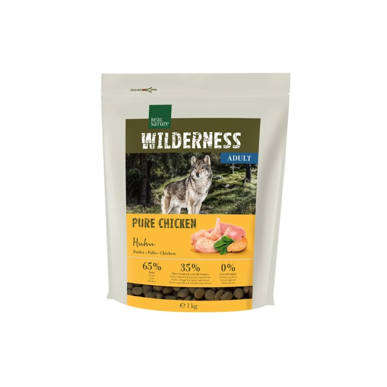 REAL NATURE WILDERNESS Adulte Pure Chicken 1 kg