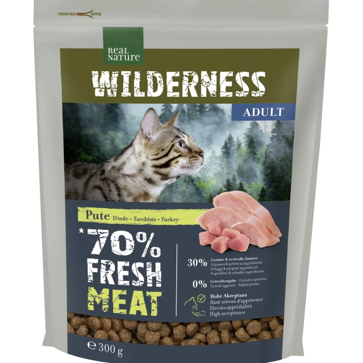 REAL NATURE WILDERNESS Fresh Meat Turkey Adult 300 g