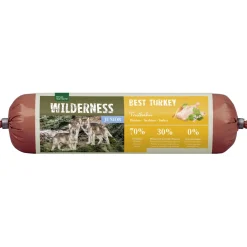 REAL NATURE WILDERNESS Junior Saucisse Best Turkey - Dindon au sarrasin & pomme 800 g