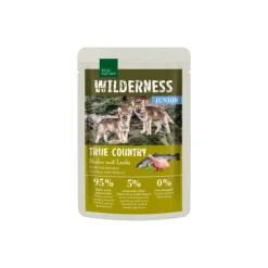 REAL NATURE WILDERNESS Junior True Country Poulet avec Saumon 12x100 g