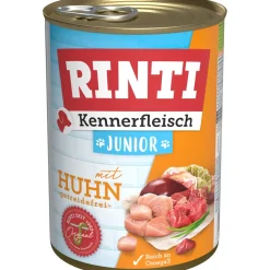 RINTI Kennerfleisch Junior 12 x 400 g Poulet
