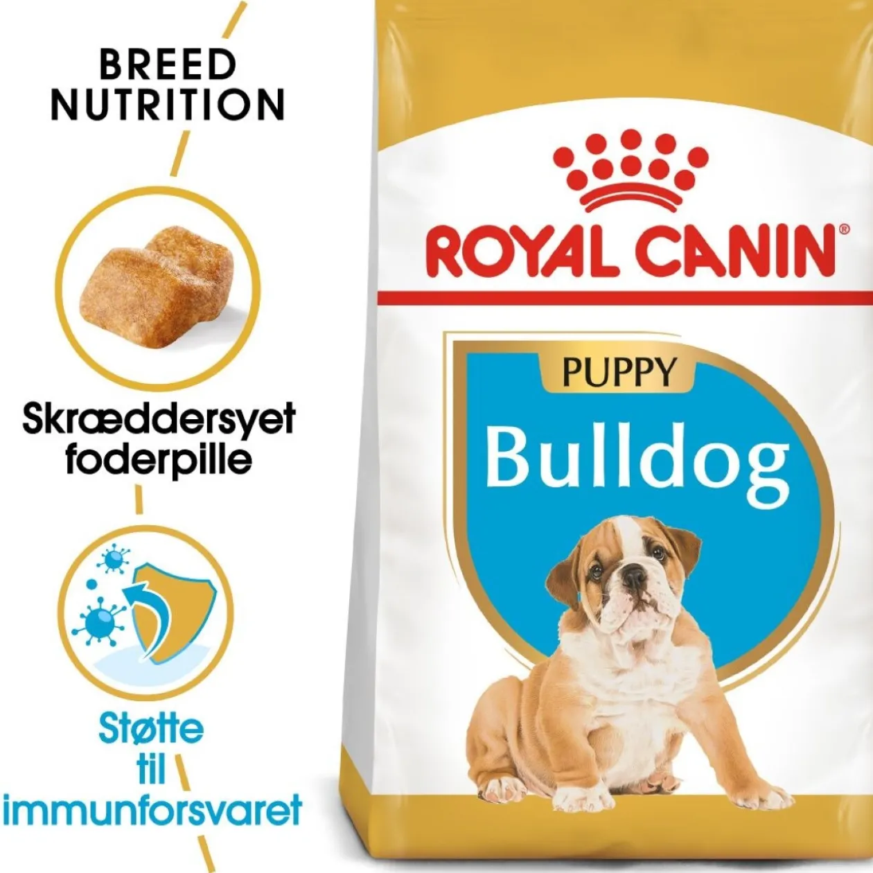 ROYAL CANIN Bulldog Chiot Croquettes Chien 3 kg