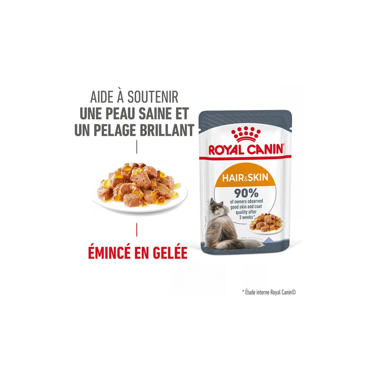 ROYAL CANIN Hair & Skin en gelée 12x85 g