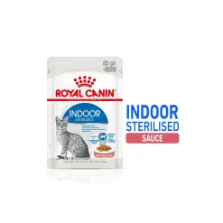 ROYAL CANIN Indoor Sterilised Adult en sauce 12x85 g