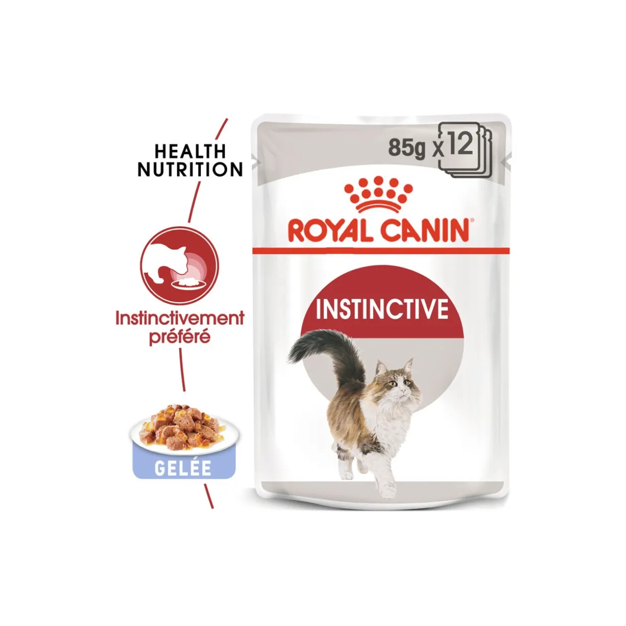 ROYAL CANIN Instinctive Adult en gelée 12x85 g