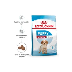 ROYAL CANIN Medium Chiot Croquettes Chien 4 kg