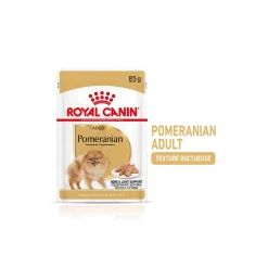 ROYAL CANIN Nourriture humide Breed Pomeranian pour Spitz nains en mousse (> 8 mois)12 x 85 g