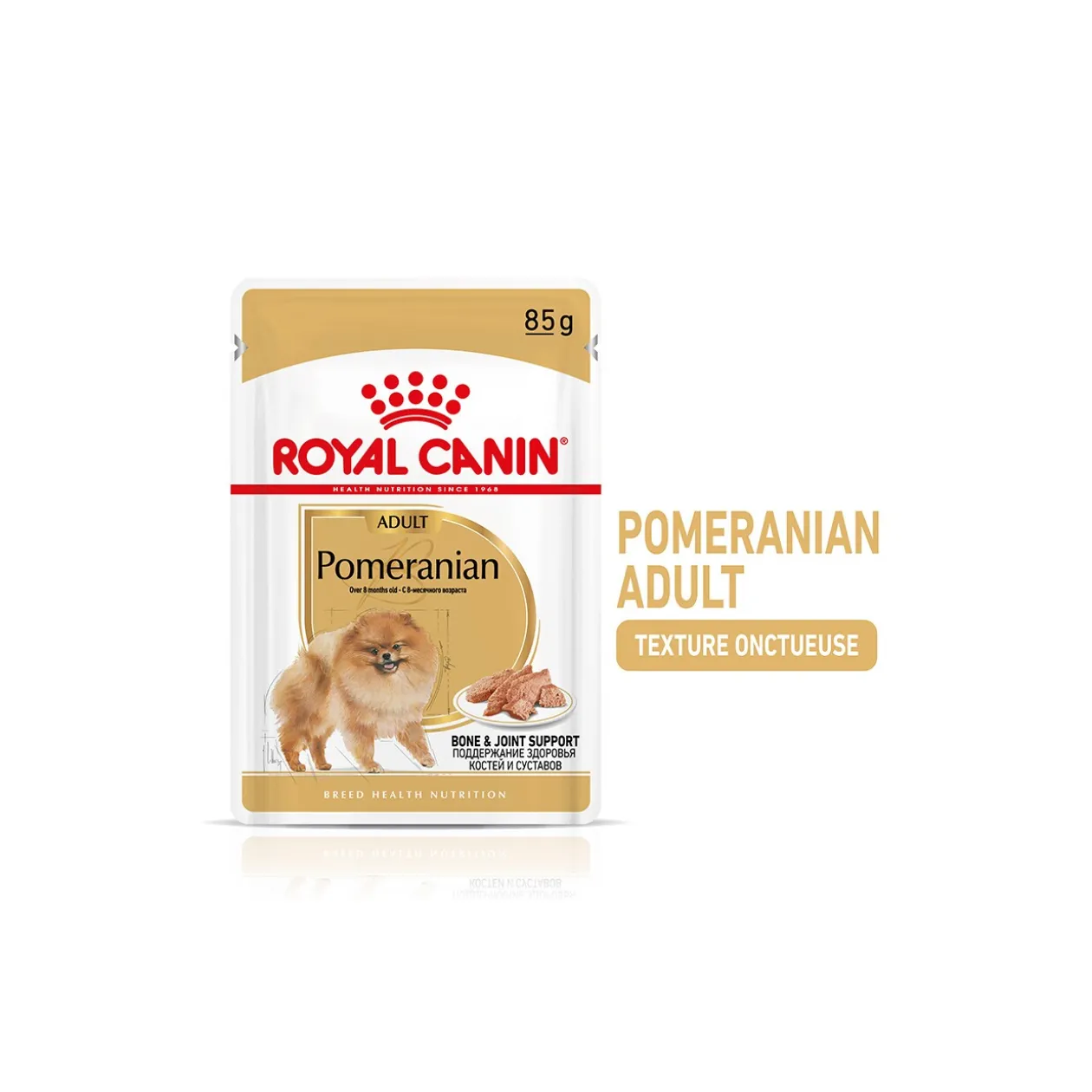 ROYAL CANIN Nourriture humide Breed Pomeranian pour Spitz nains en mousse (> 8 mois)12 x 85 g