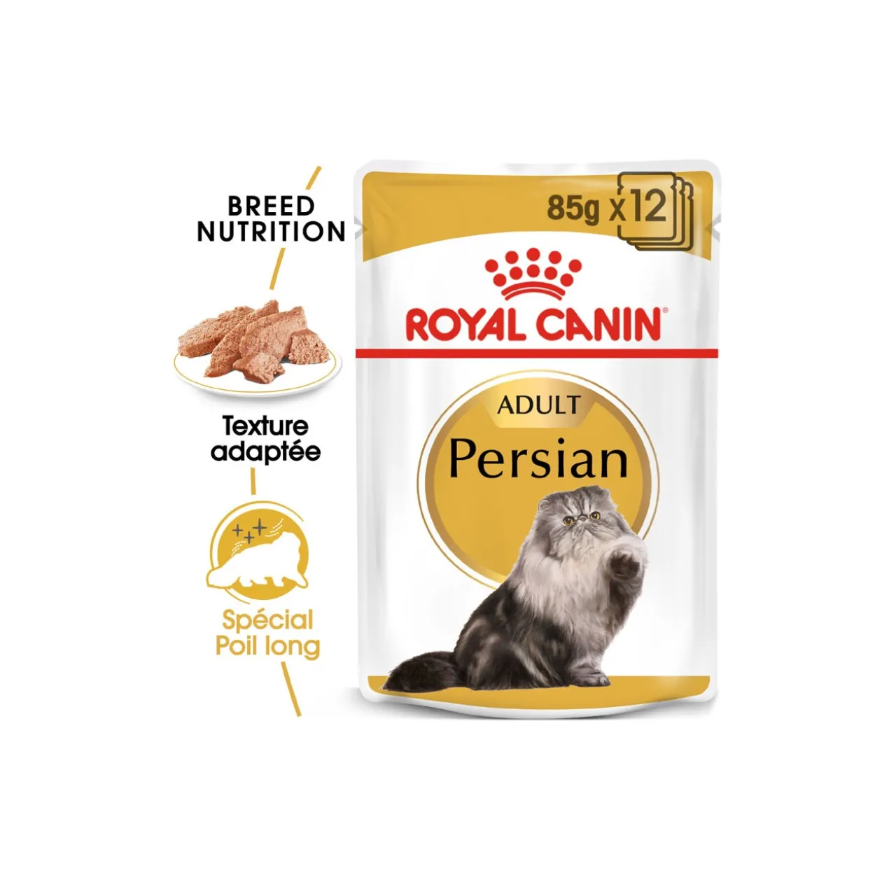 ROYAL CANIN Persan Adulte Nourriture humide Chat 12 x 85 g