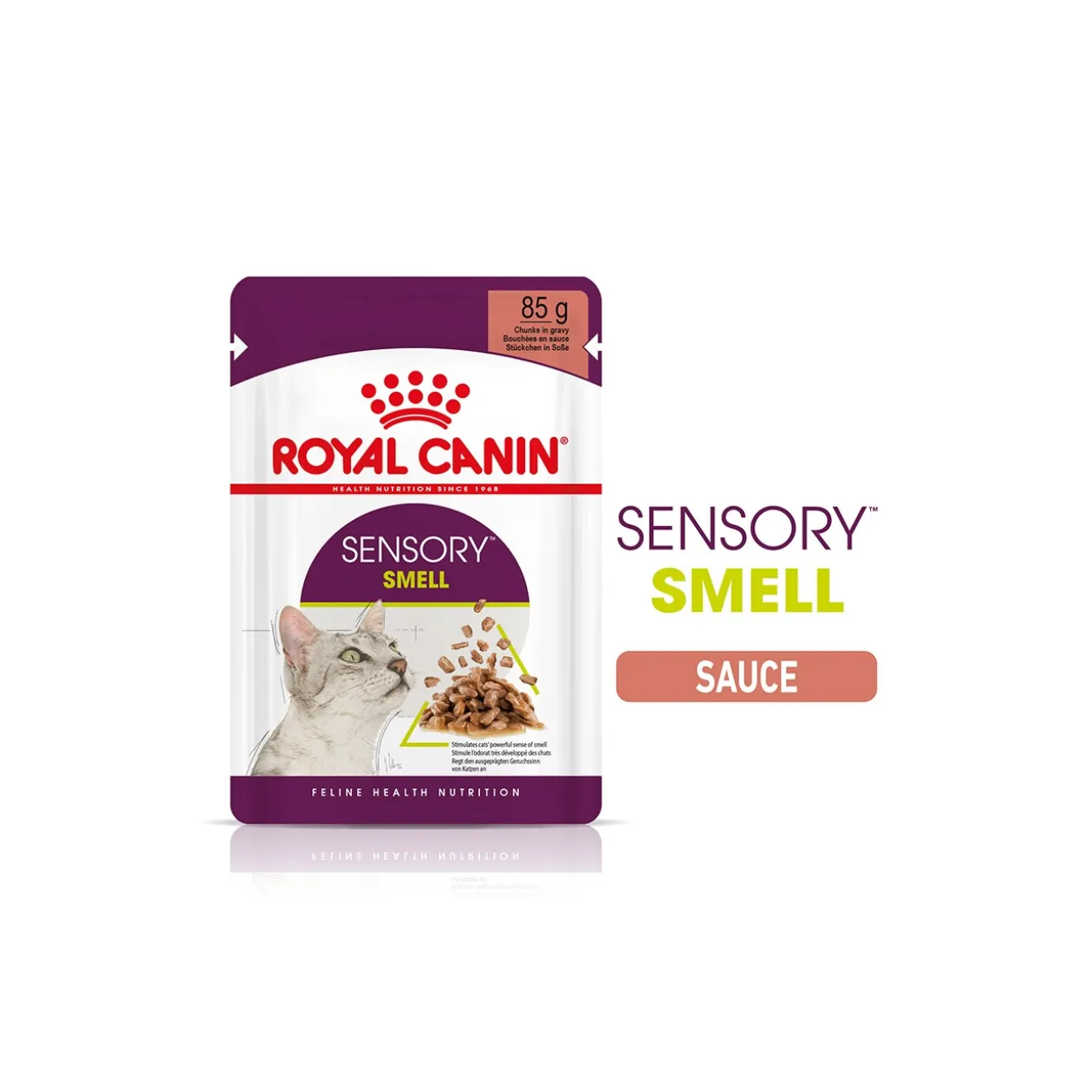 ROYAL CANIN Sensory Smell en sauce pour chats exigeants 12x85 g