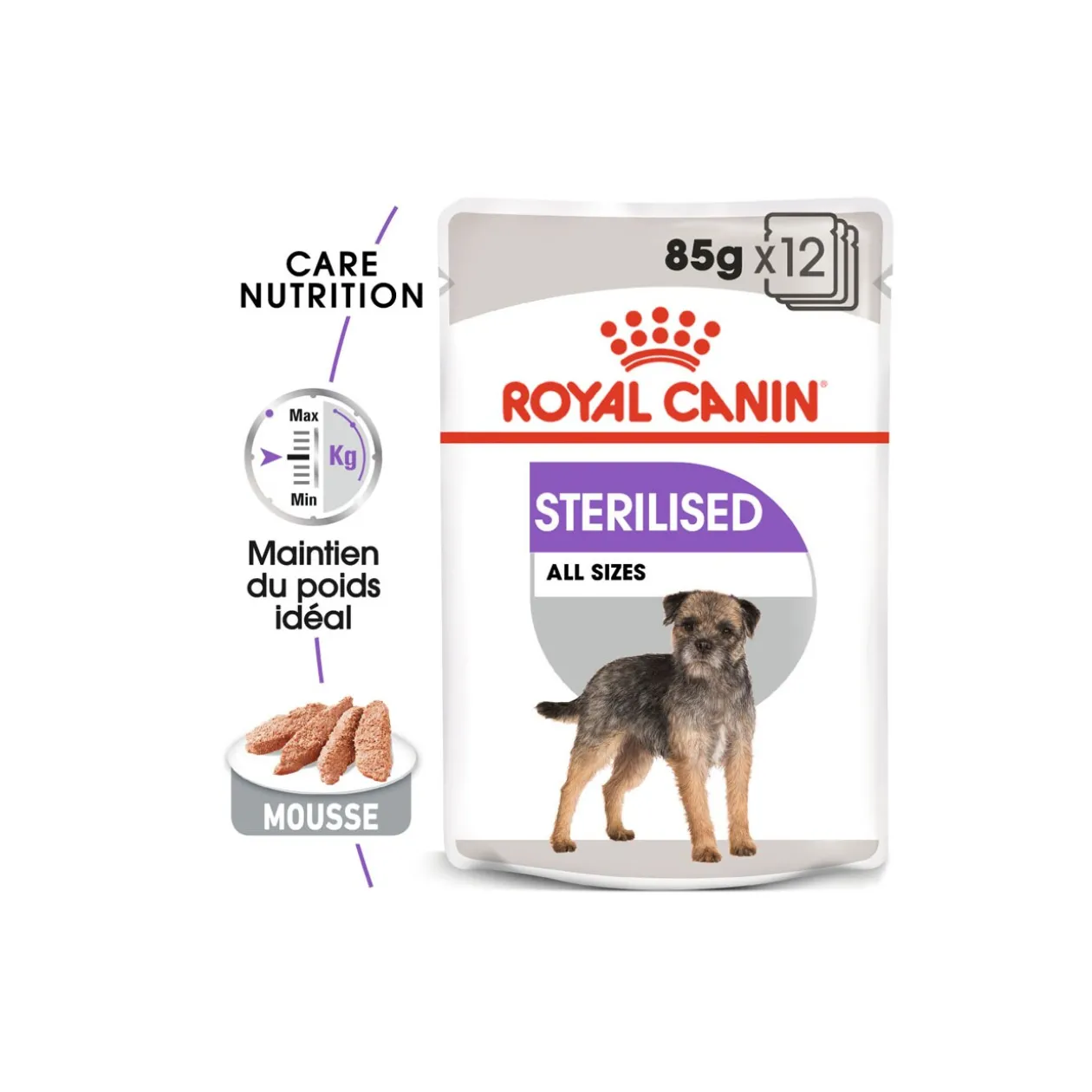 ROYAL CANIN Sterilised Adult Mousse 12x85 g
