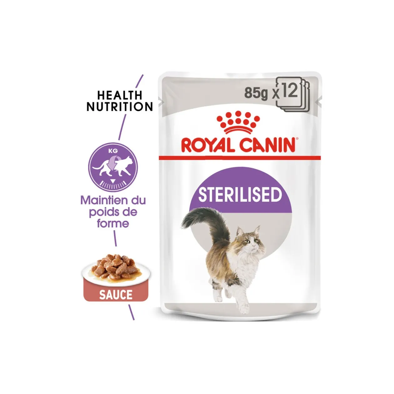 ROYAL CANIN Sterilised Adult en sauce 12x85 g