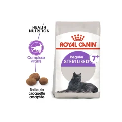 ROYAL CANIN Stérilisé 7+ Croquettes Chat 1,5 kg