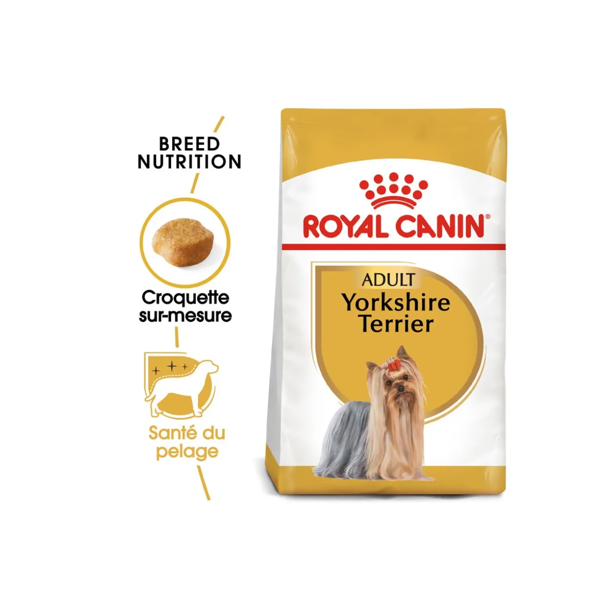 ROYAL CANIN Yorkshire Terrier Adulte Croquettes Chien 1,5 kg
