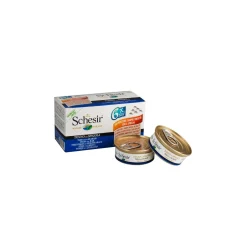 Schesir Multipack 24 x 50 g Thon au bar, en gelée