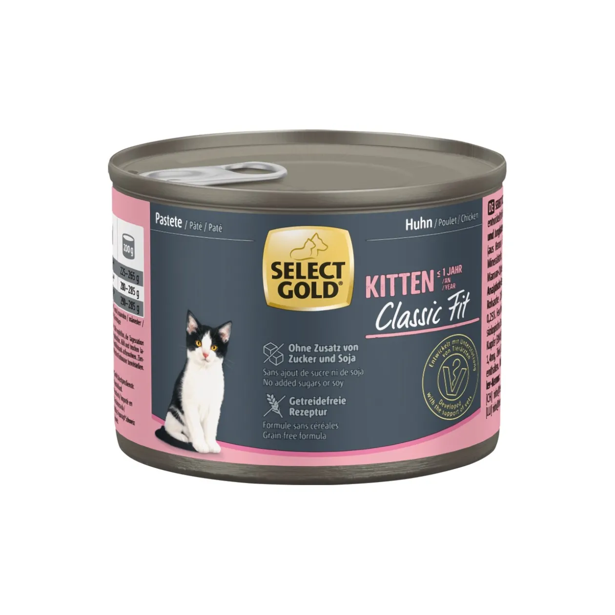 SELECT GOLD Chaton Poulet 6x200 g