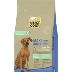 SELECT GOLD Croquettes Chien Maxi Adulte Sensible Riche en Protéine de Ver à Soie 12kg