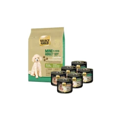 SELECT GOLD Ensemble d'alimentation mixte pour adultes Mini 7 pièces.