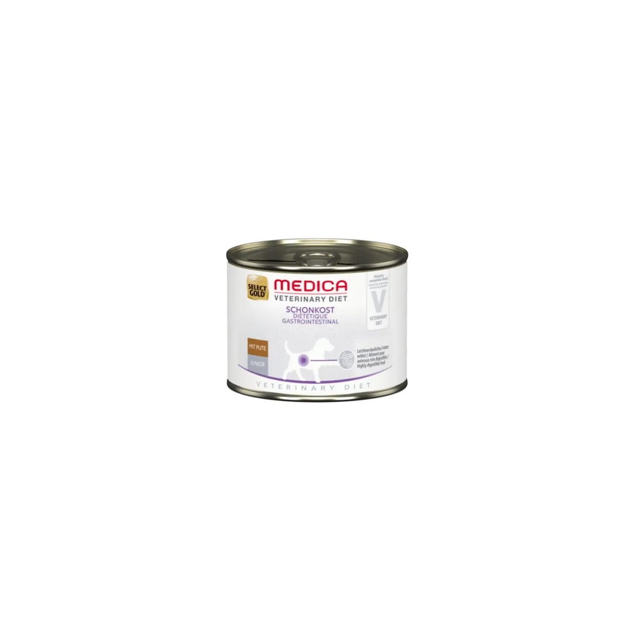 SELECT GOLD Medica Aliment complet Junior à la dinde 12x195 g