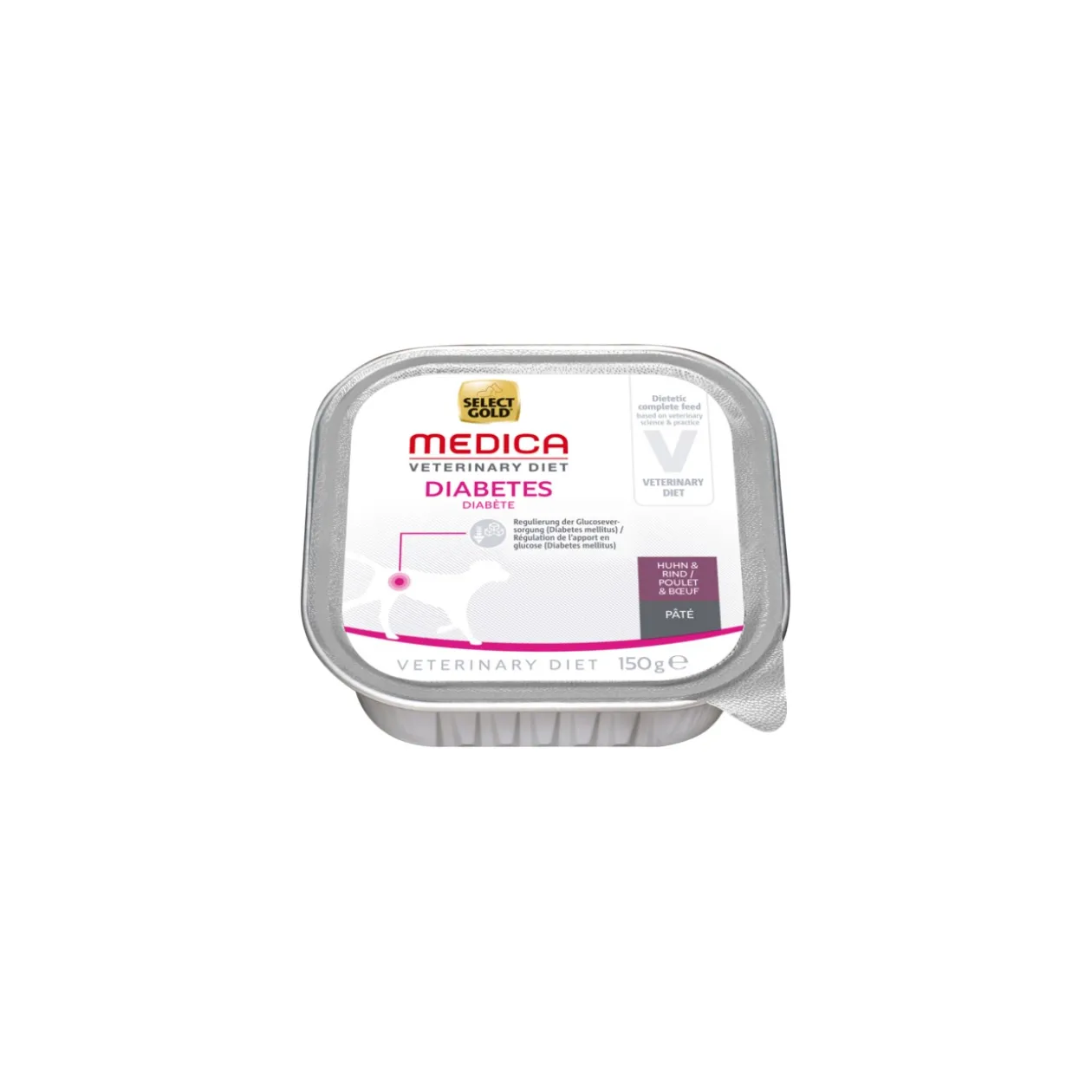 SELECT GOLD Medica Diabetes Poulet, bœuf 10x150 g