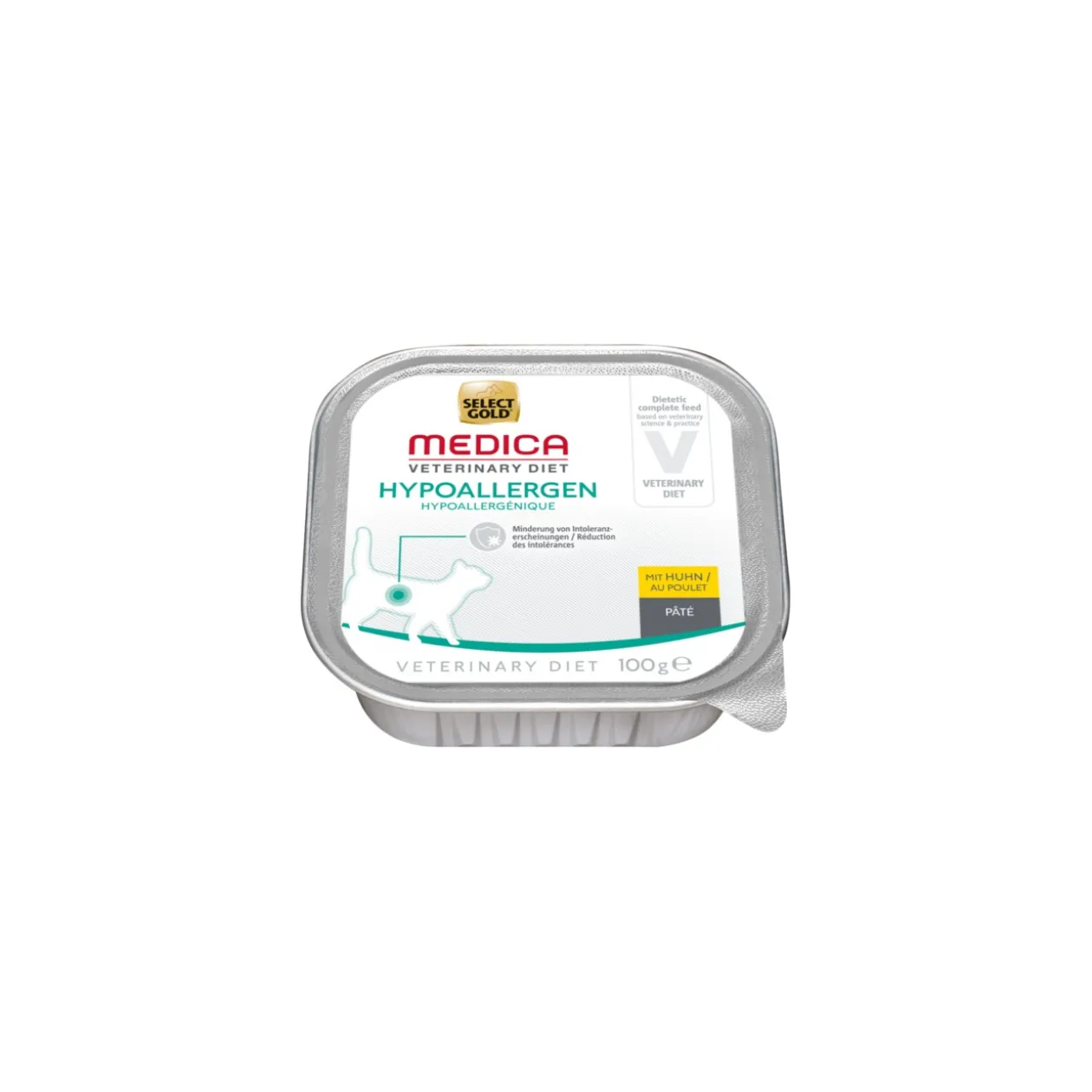 SELECT GOLD Medica Hypoallergéniques 16 x 100 g Poulet 16x100 g