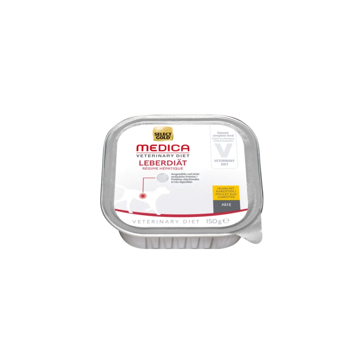 SELECT GOLD Medica Régime hépatique 10x150 g
