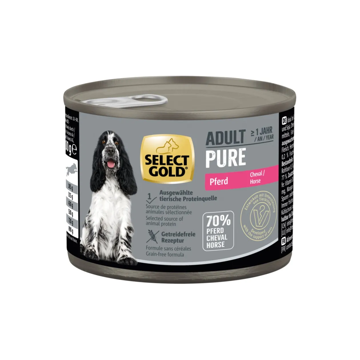 SELECT GOLD Pure Adult Cheval 6x200 g