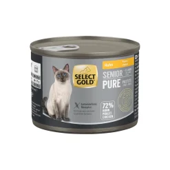 SELECT GOLD Pure Senior Paté Poulet 6x200 g
