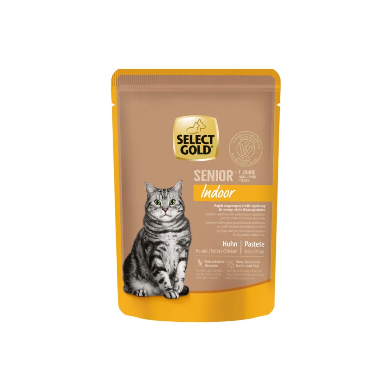 SELECT GOLD Senior Indoor +7 12x85 g