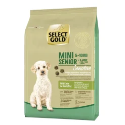 SELECT GOLD Sensitive Mini Senior canard & pommes de terre 1 kg