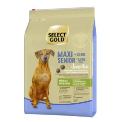 SELECT GOLD Sensitive Senior Maxi Canard aux pommes de terre 4 kg
