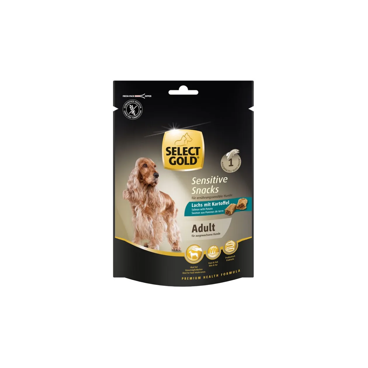 SELECT GOLD Snacks Sensibles 160g Saumon aux Pommes de terre