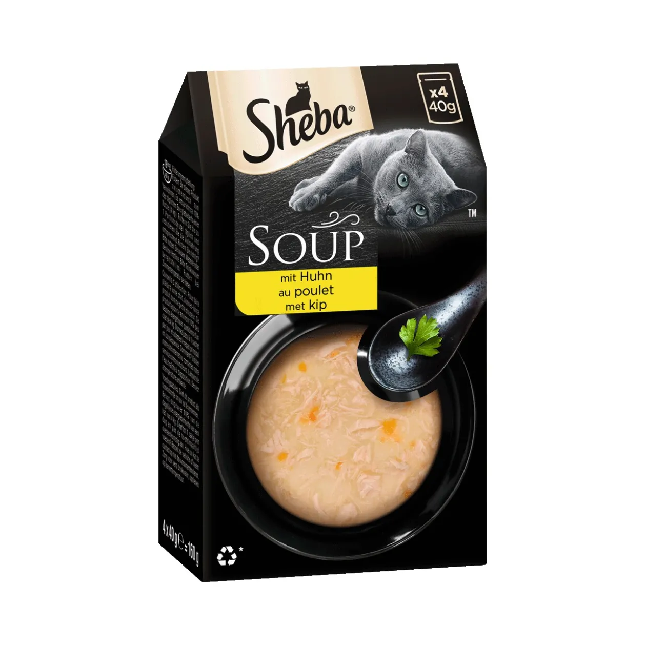 Sheba Soup 40 x 40 g Poulet
