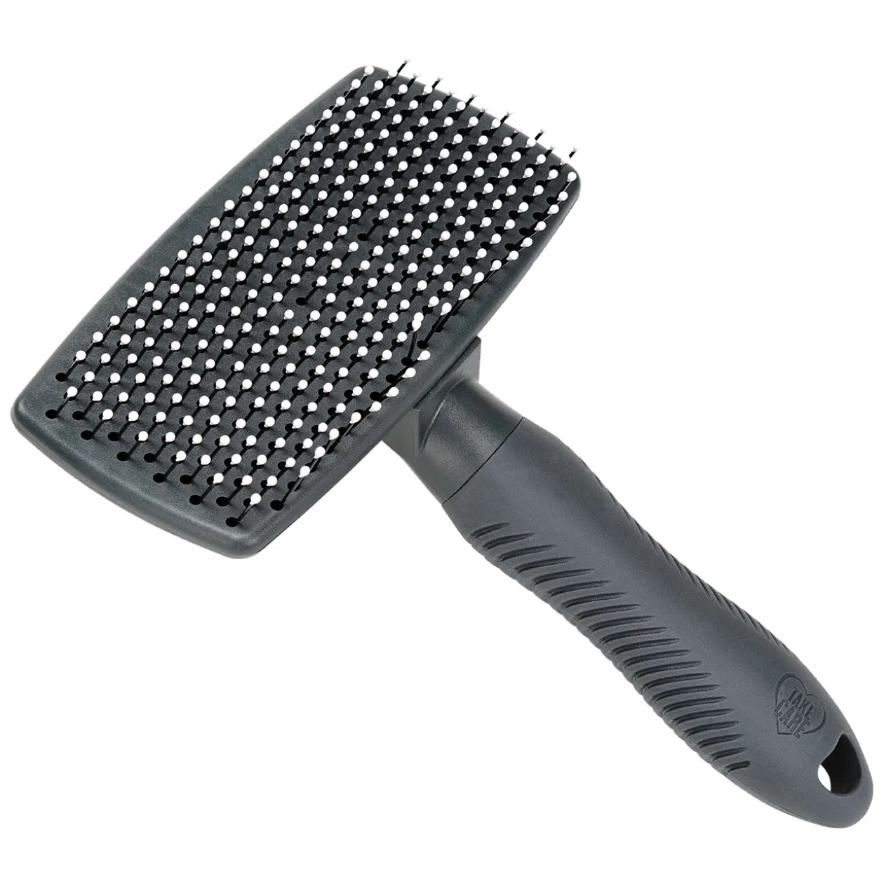 TAKE CARE Brosse de toilettage auto-nettoyante S