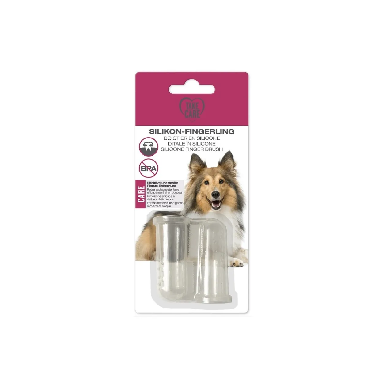 TAKE CARE Doigtier en silicone